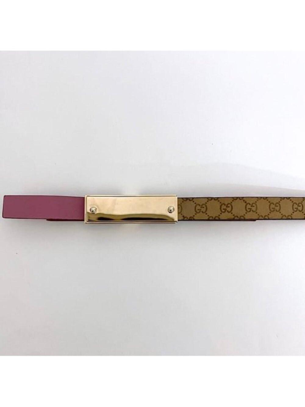 Gucci Waist Belt Pink Interlocking - Picture 8 of 10